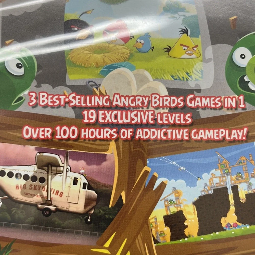 Angry Birds Trilogy video game - XBox 360 - Used - Great Shape